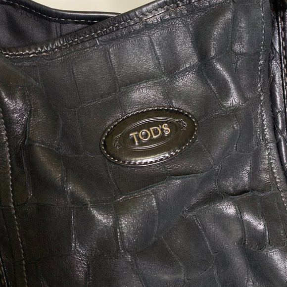Tod's Black Leather Women's Bag - Picture 2 of 9
